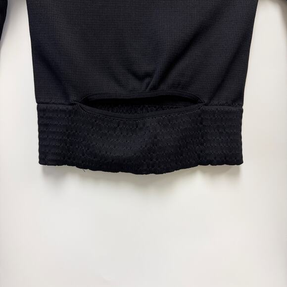 Free People FP Movement Cut It Out Black Long Sleeve Top Sz XS/S - Picture 9 of 11